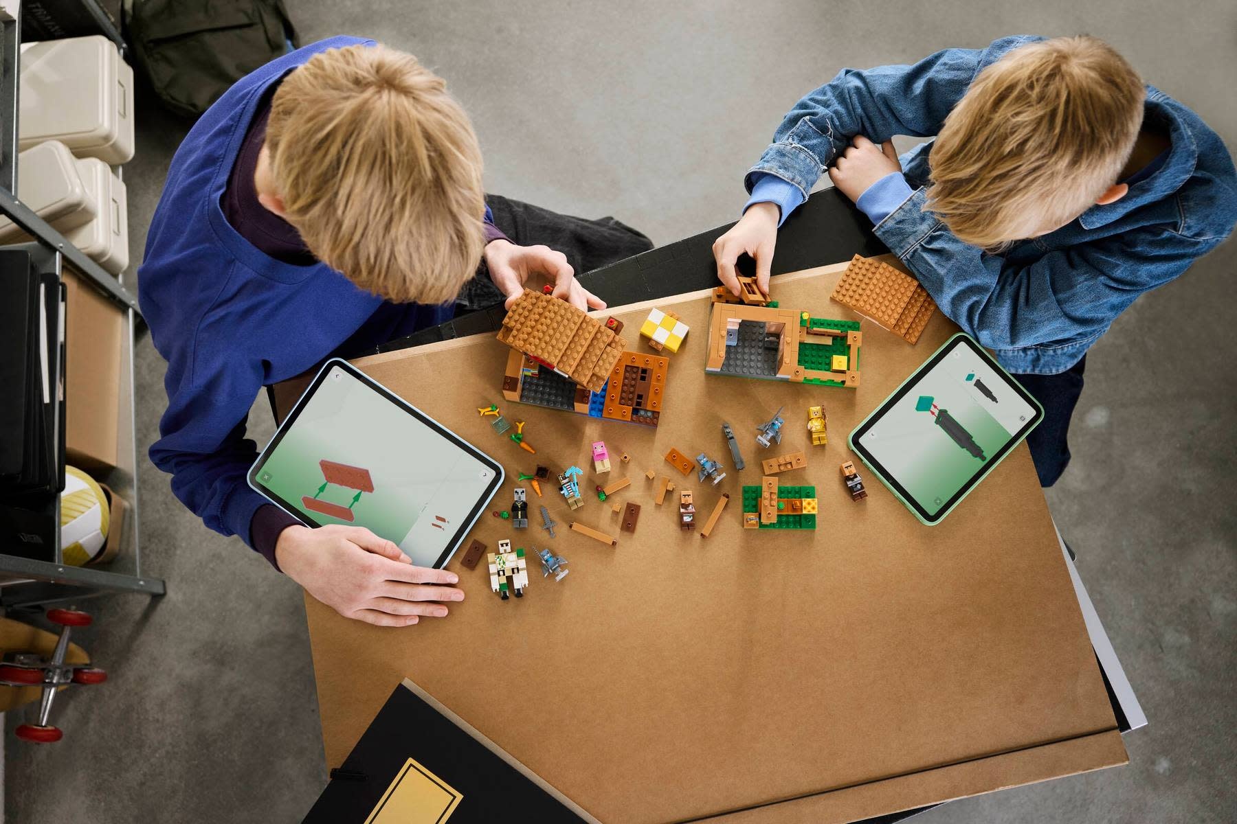 Lego Lego Minecraft Evoker Village Attack