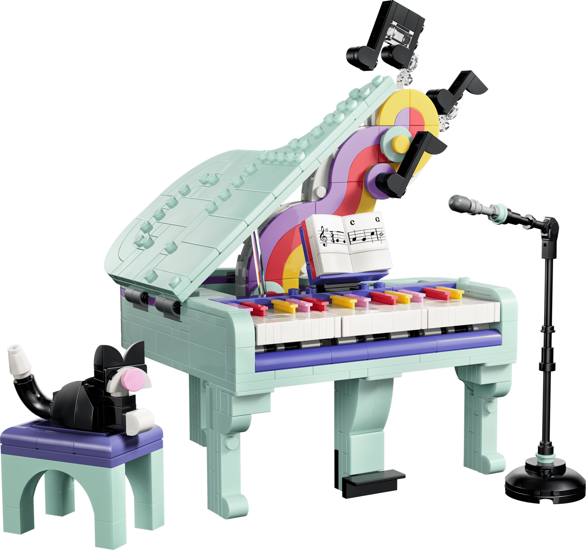 Lego Lego Creator Music Decor Piano with Cat