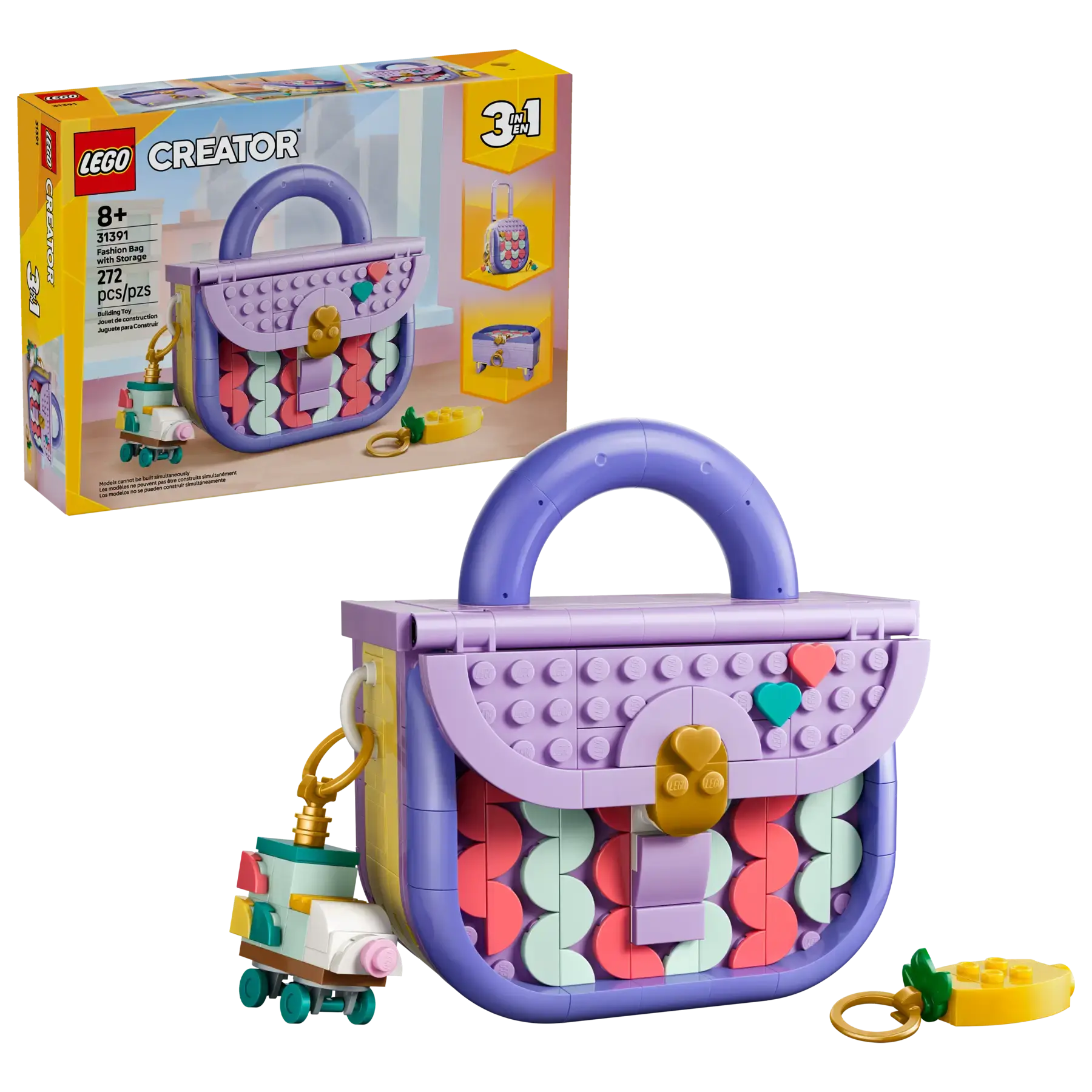 Lego Lego Creator Art Fashion Bag with Storage