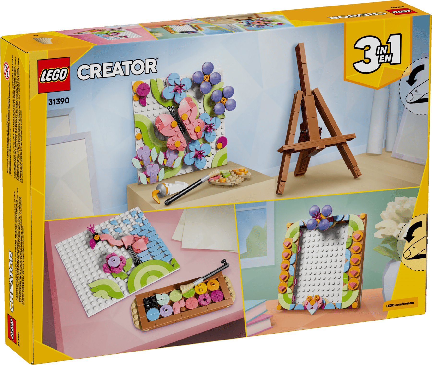 Lego Lego Creator Floral Art Decor Painting