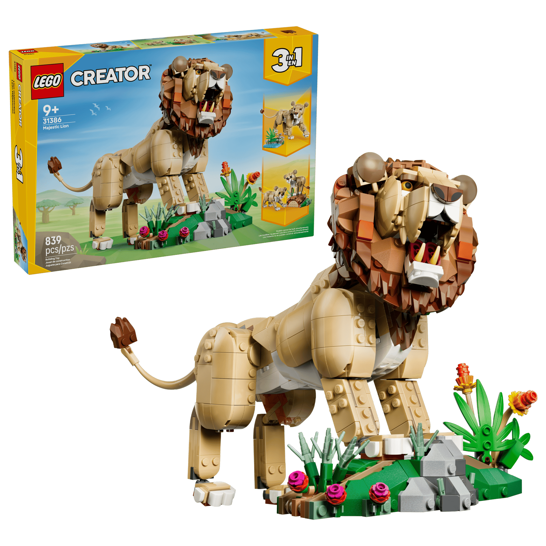 Lego Lego Creator Wild Animals: Majestic Lion