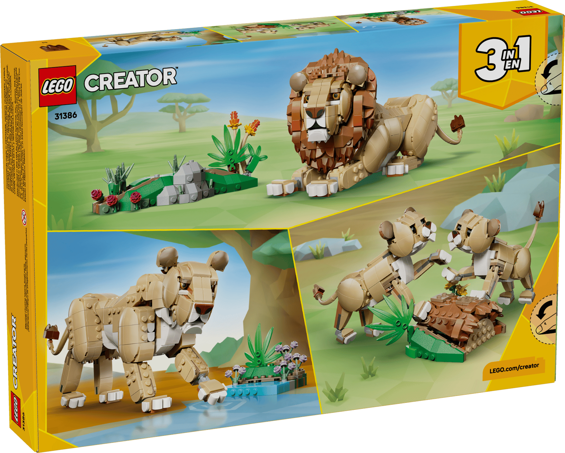 Lego Lego Creator Wild Animals: Majestic Lion