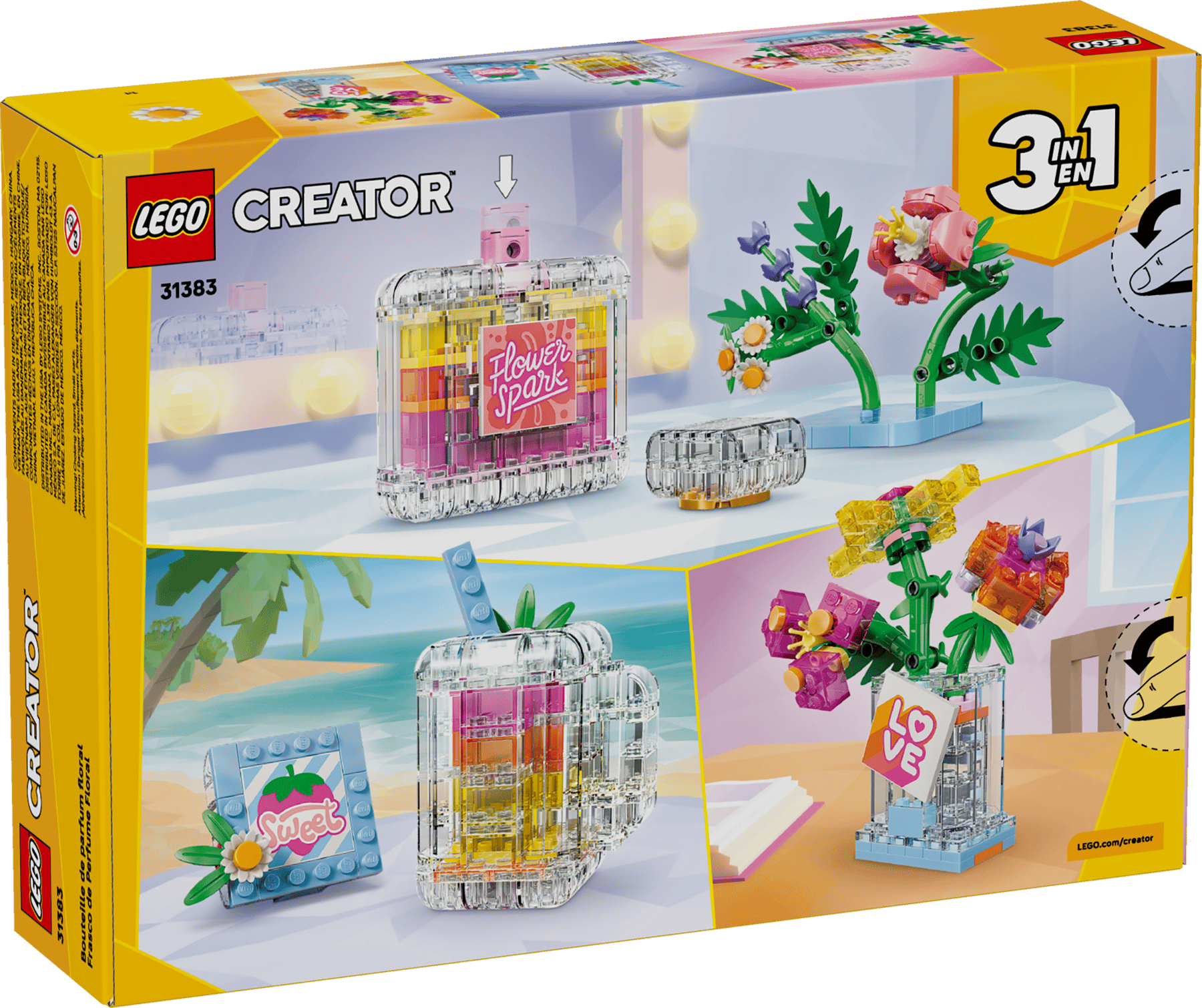 Lego Lego Creator Floral Decor Perfume Bottle