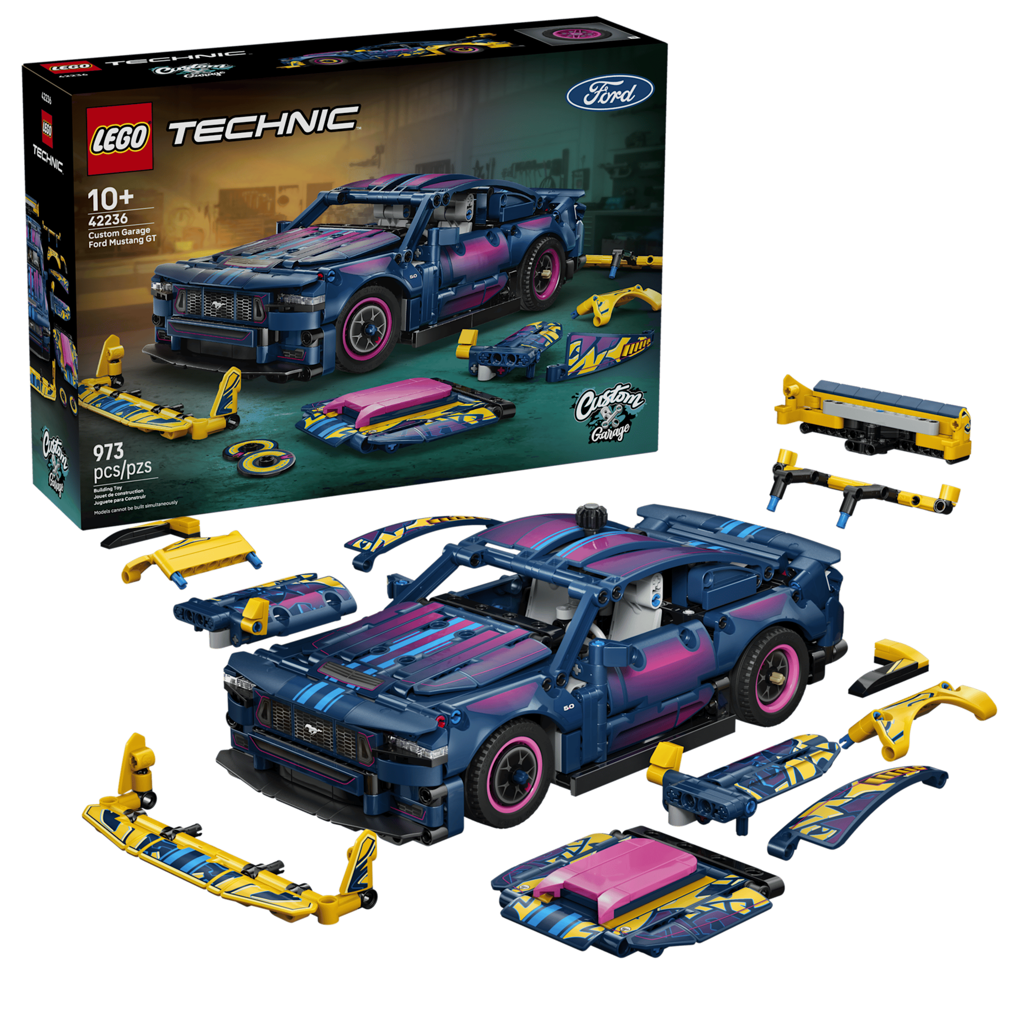Lego Lego Technic Custom Garage Mustang GT