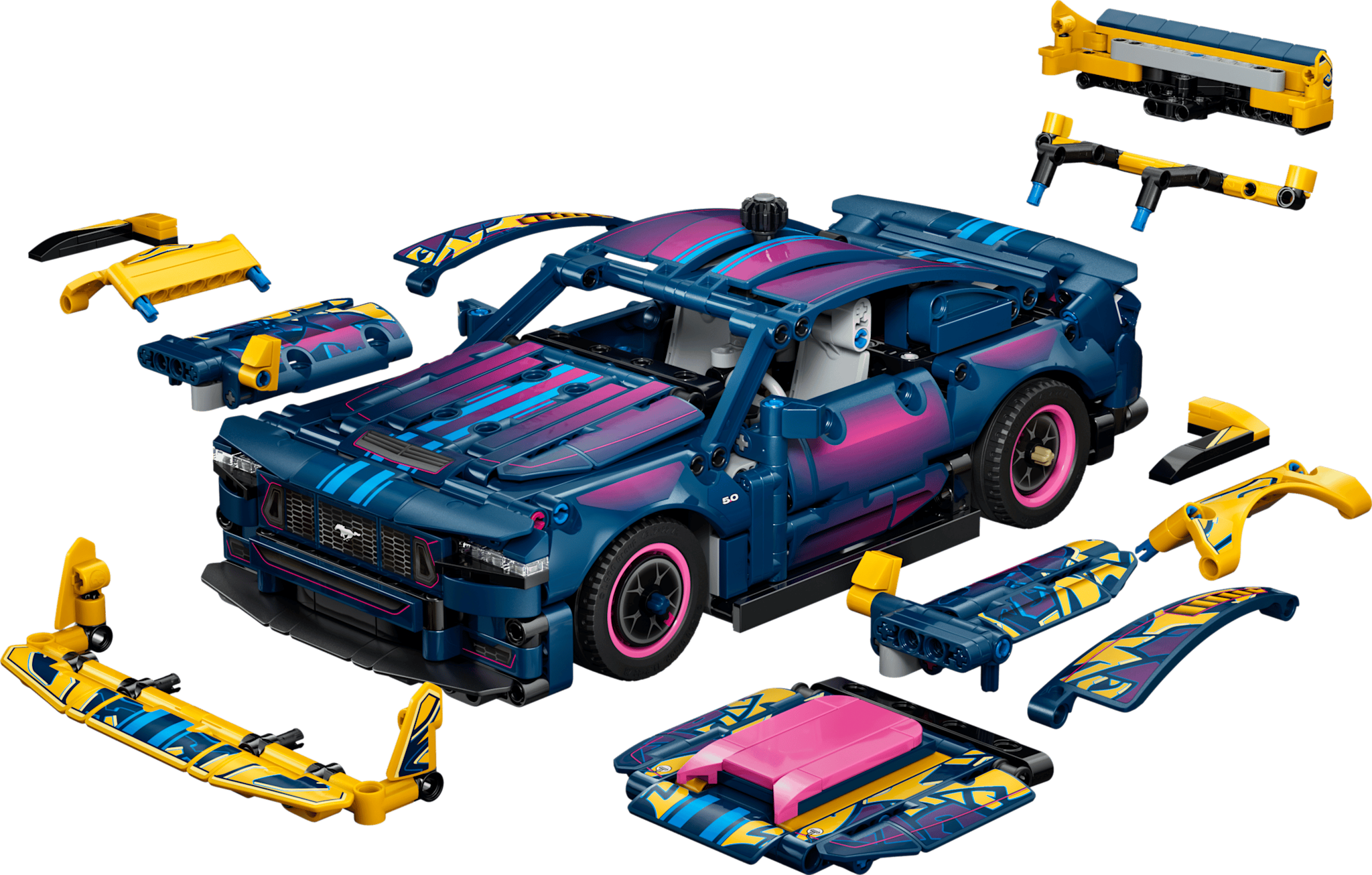 Lego Lego Technic Custom Garage Mustang GT