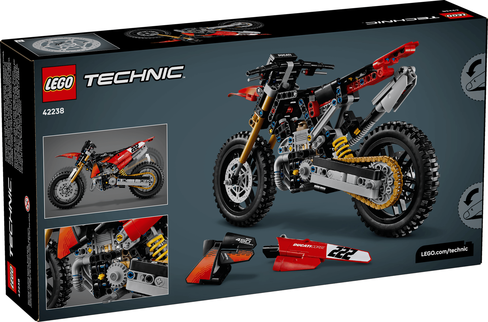 Lego Lego Technic Ducati Desmo450 MX