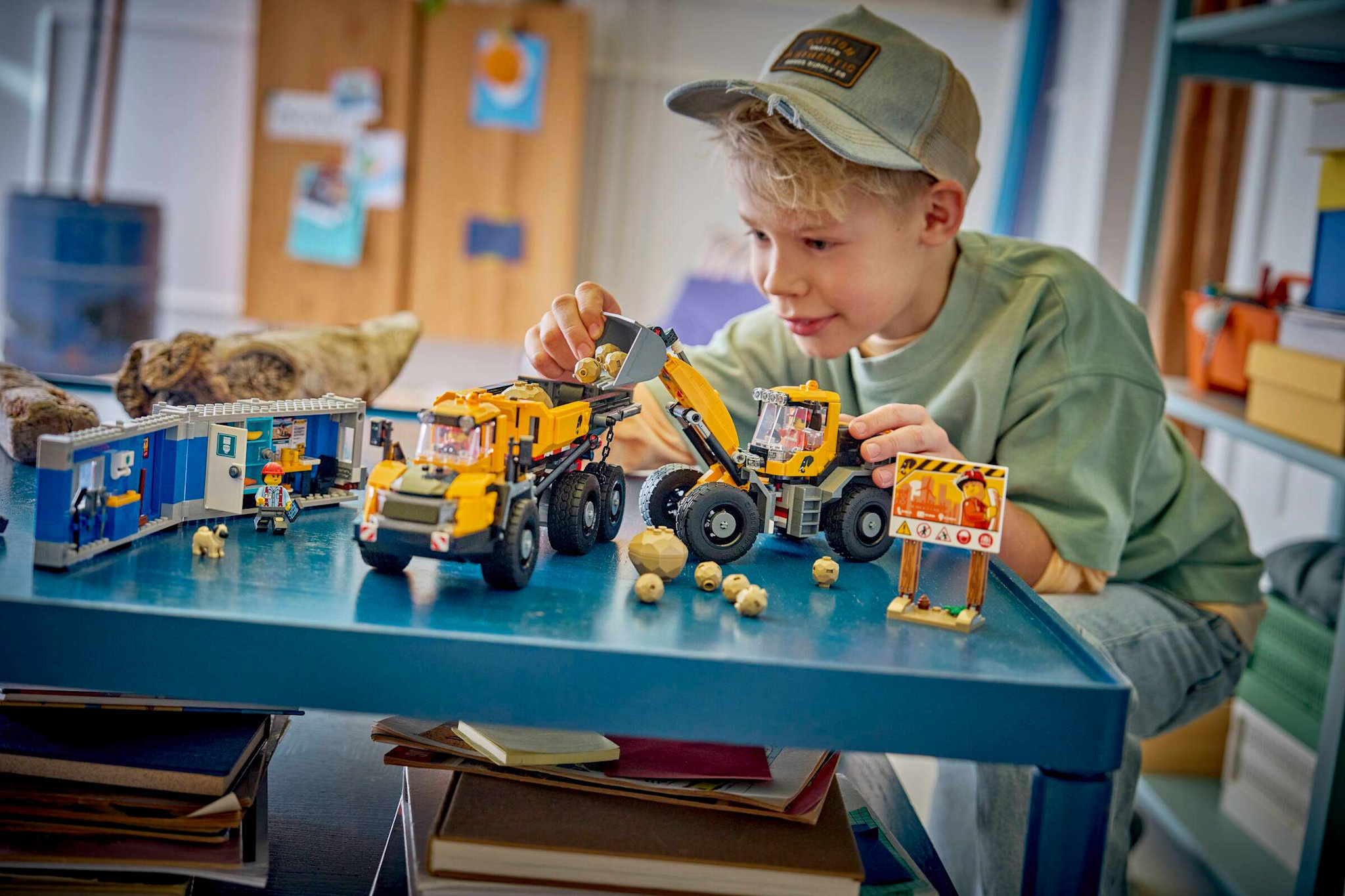 Lego Lego City Dump Truck & Front End Loader