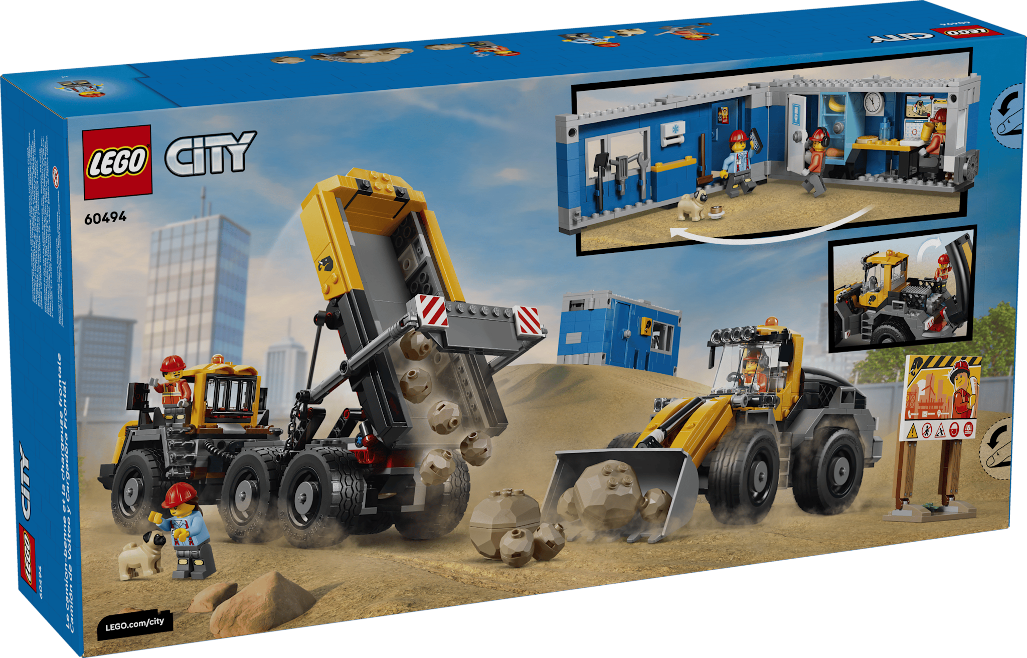 Lego Lego City Dump Truck & Front End Loader