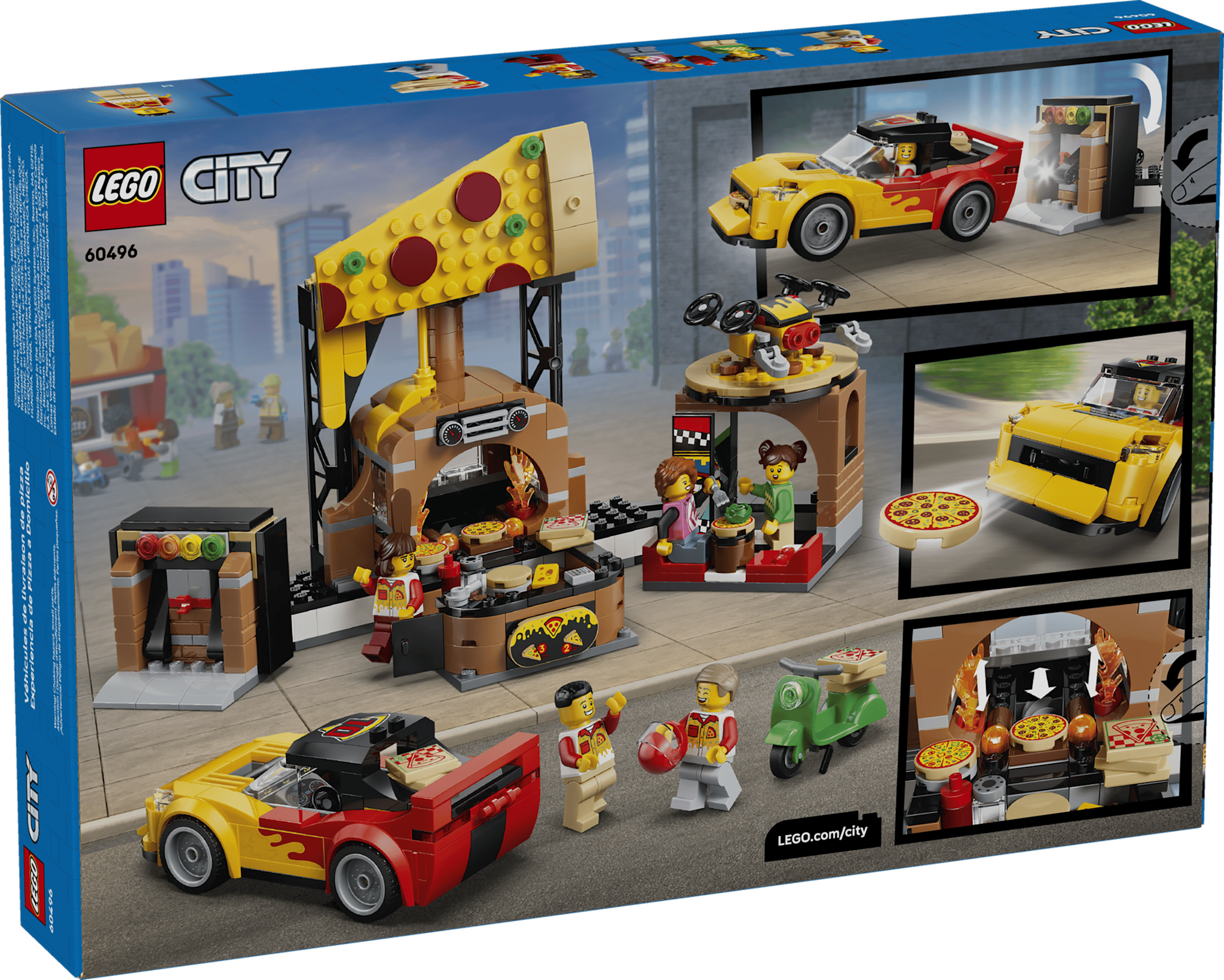 Lego Lego City Pizza Delivery Experience with Vehicles