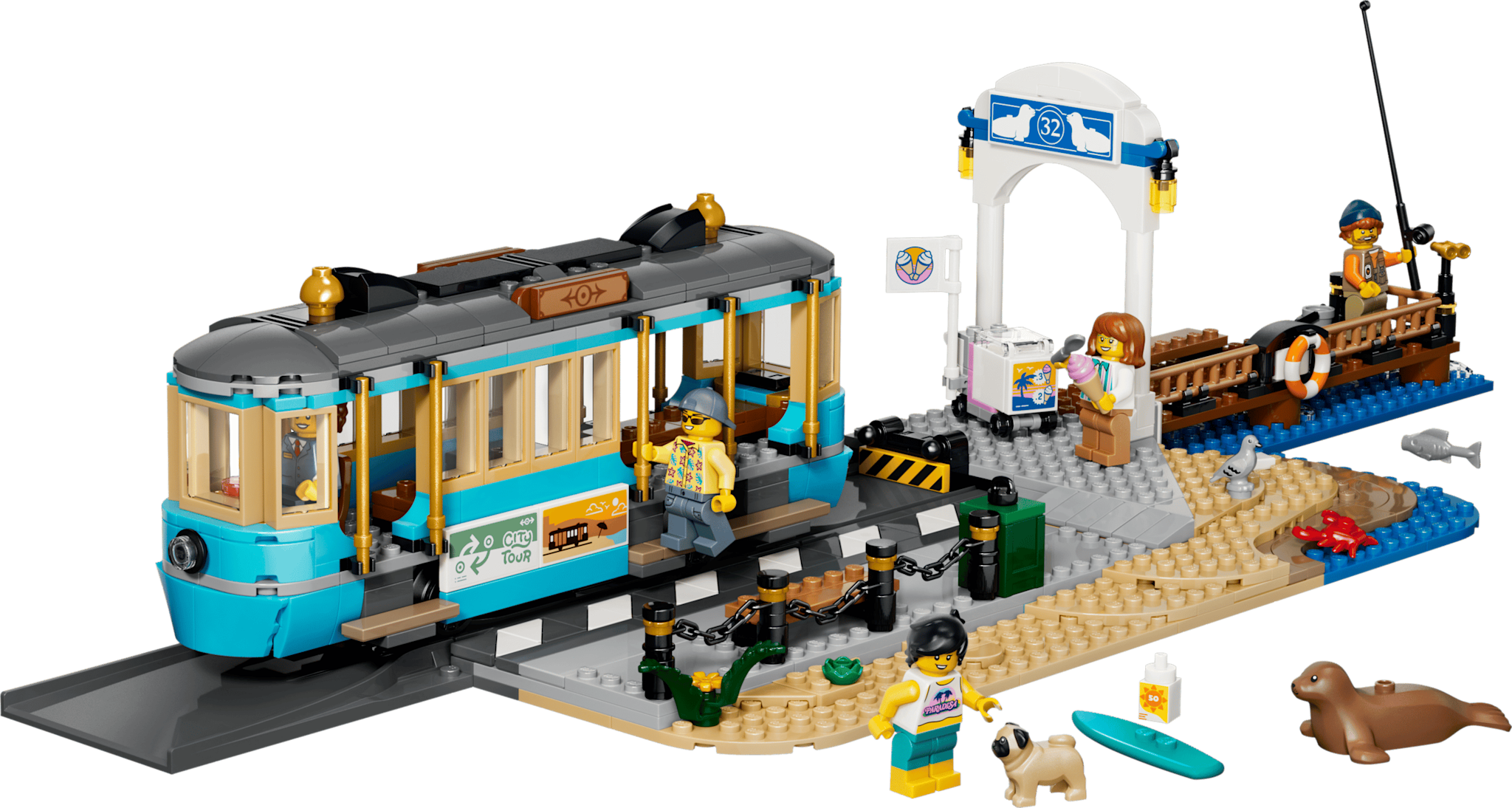 Lego Lego City Classic Beach Streetcar