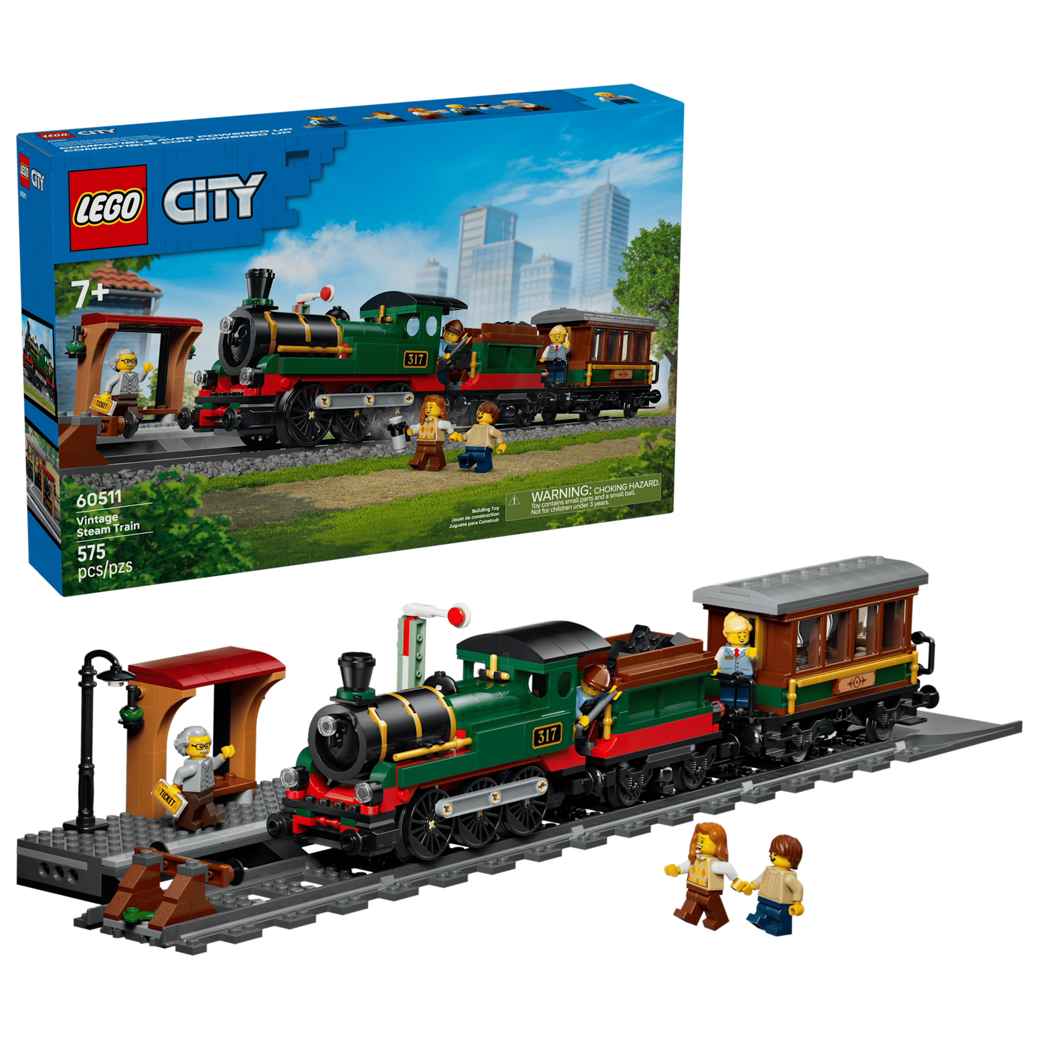 Lego Lego City Vintage Steam Train