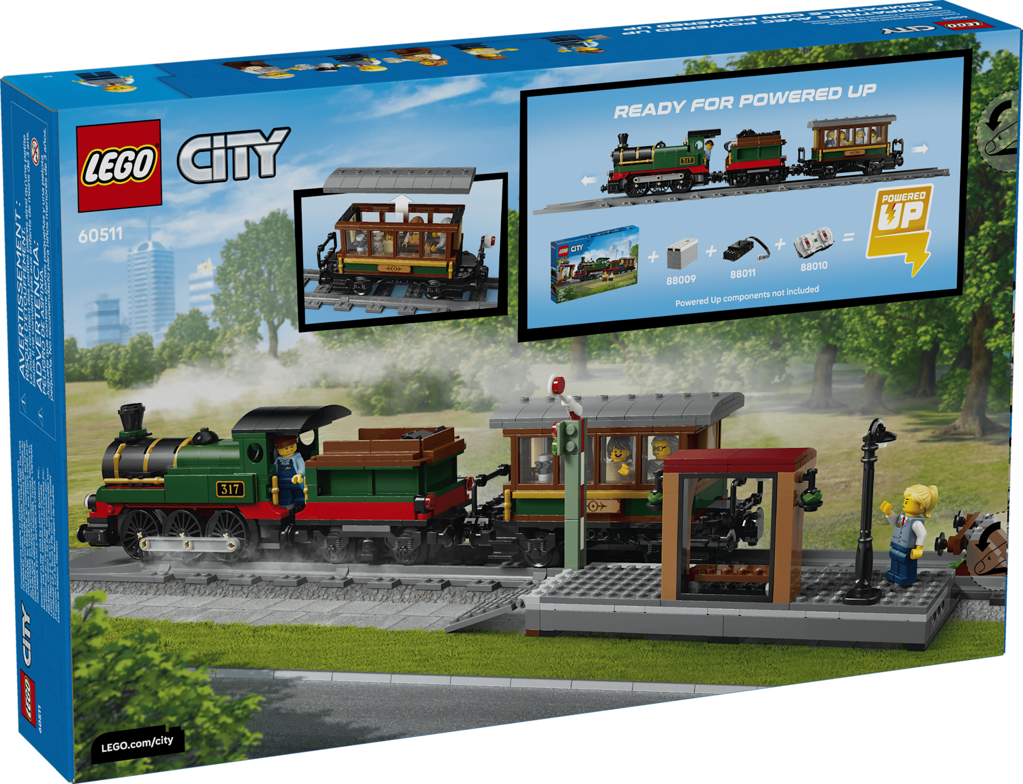 Lego Lego City Vintage Steam Train