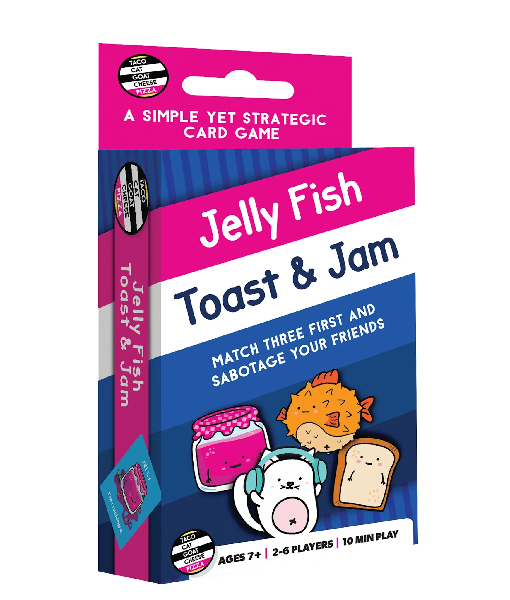 Blue Orange Jelly Fish Toast & Jam Game