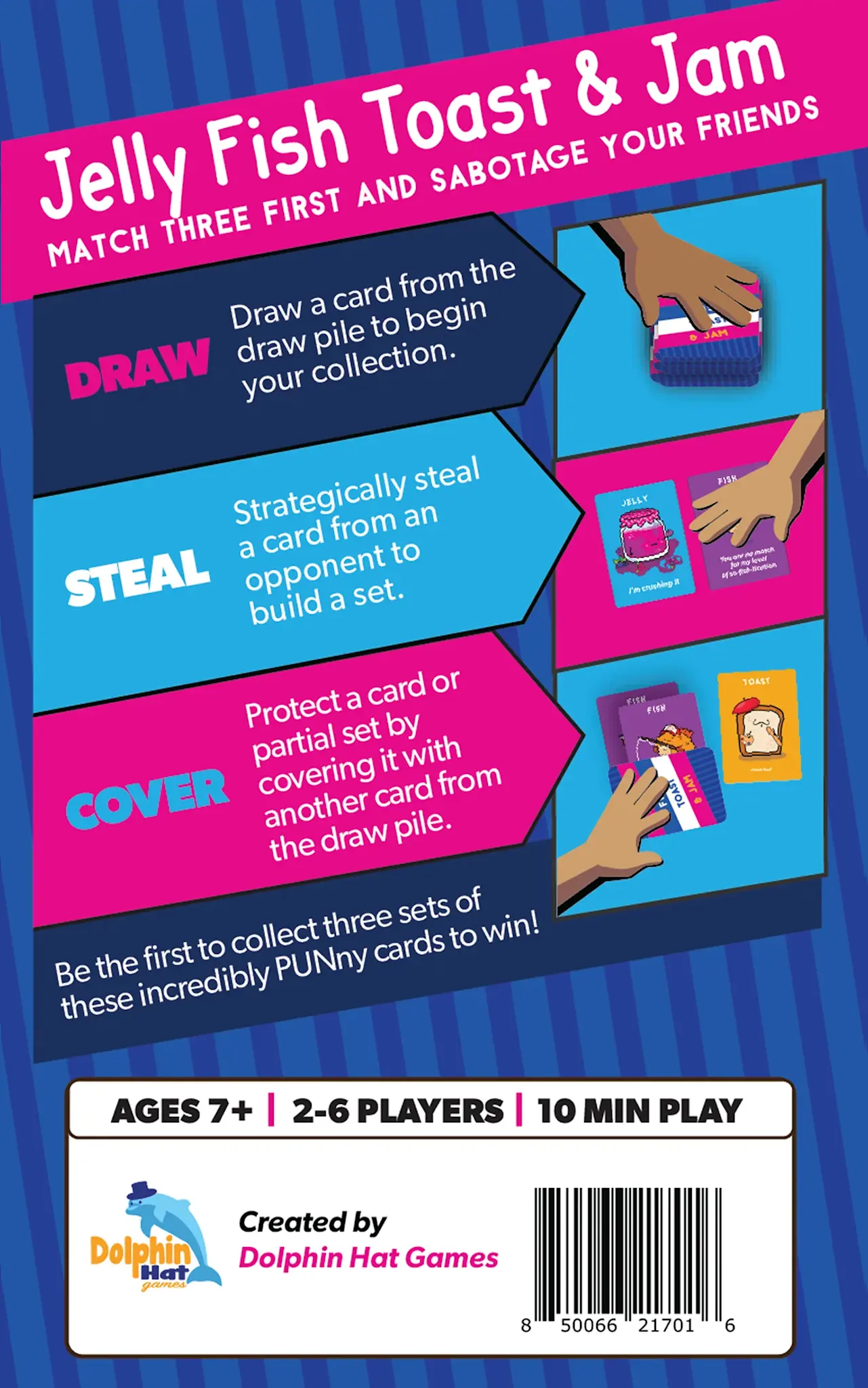 Blue Orange Jelly Fish Toast & Jam Game