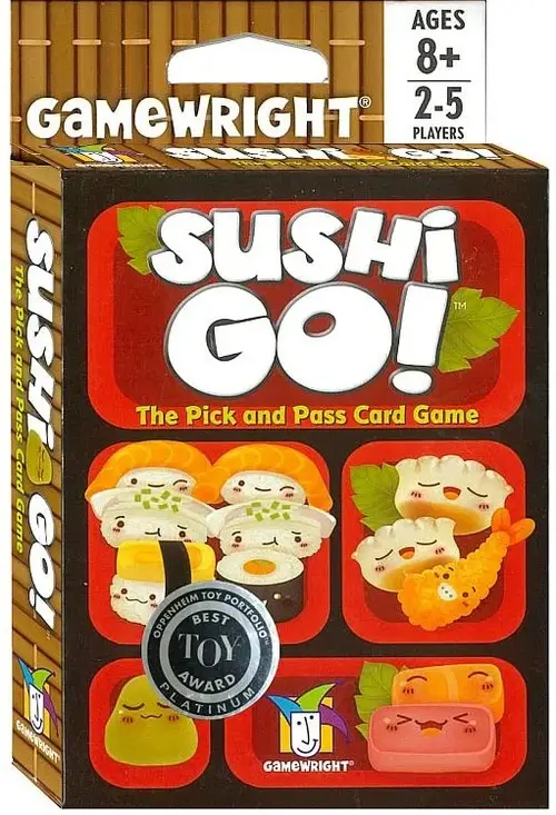 Gamewright Sushi Go! Card Game Tuck Box