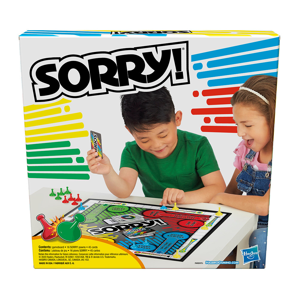 Hasbro Sorry! Game: Bilingual