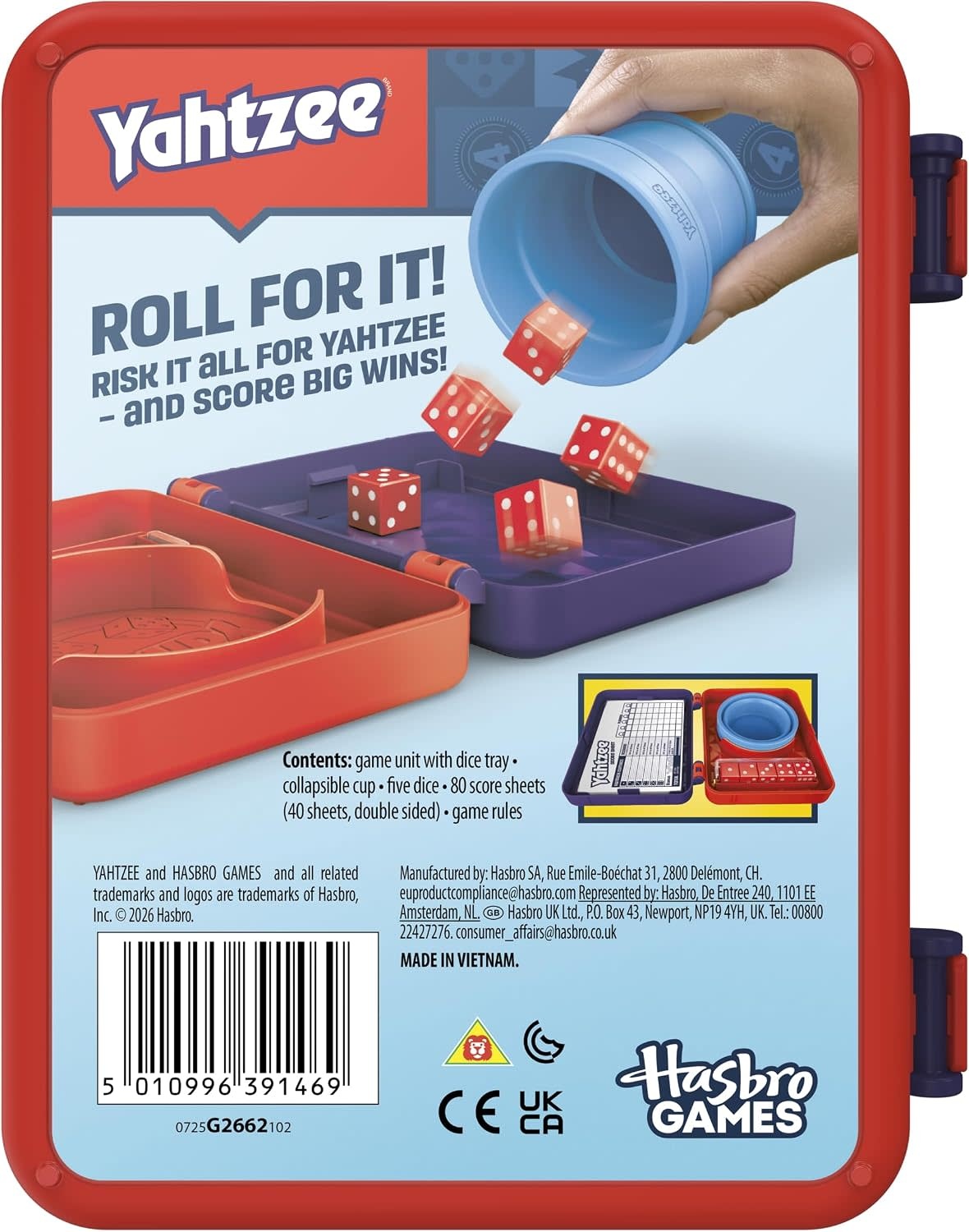 Hasbro Yahtzee Game Refresh