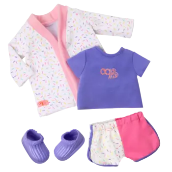 Our Generation Our Generation Doll Outfit Dreamy Sprinkles Pajama and Robe
