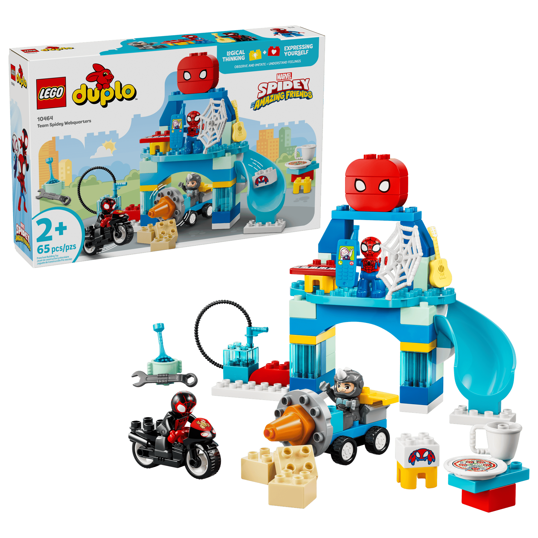 Lego Lego Duplo Team Spidey Webquarters