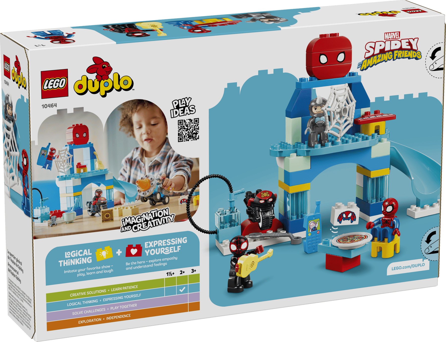 Lego Lego Duplo Team Spidey Webquarters