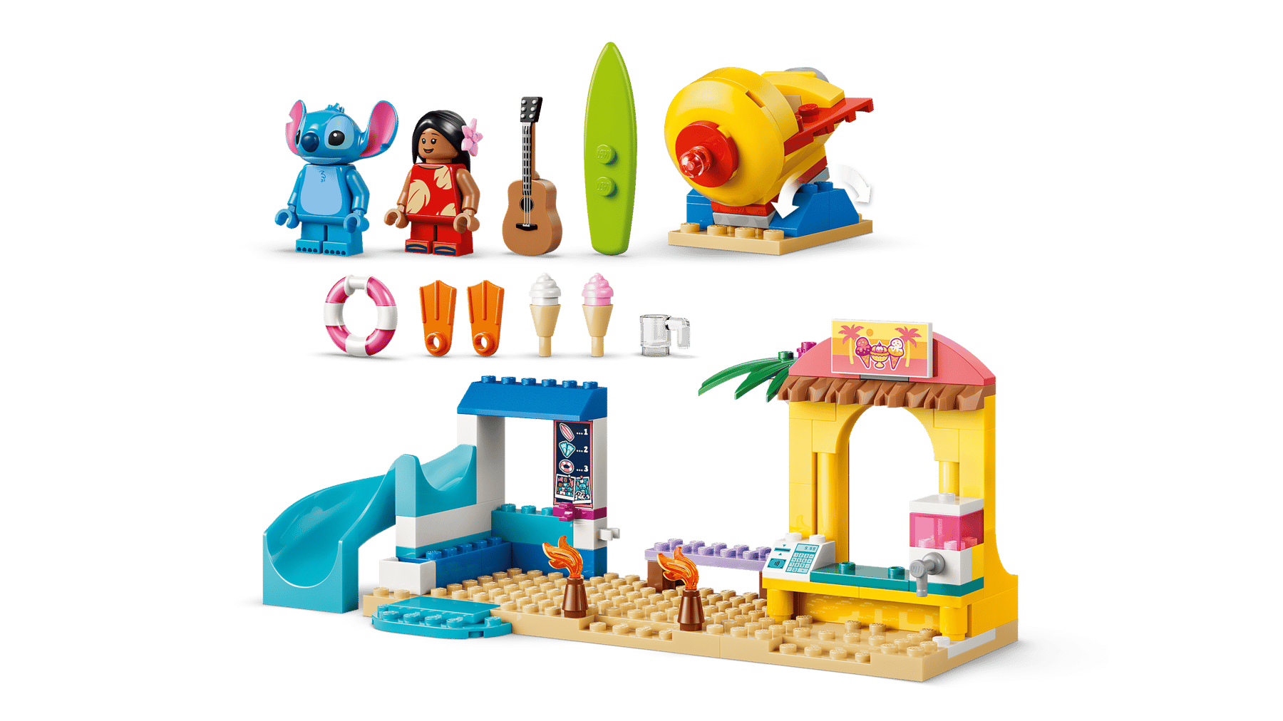 Lego Lego Disney Beach Fun With Lilo & Stitch