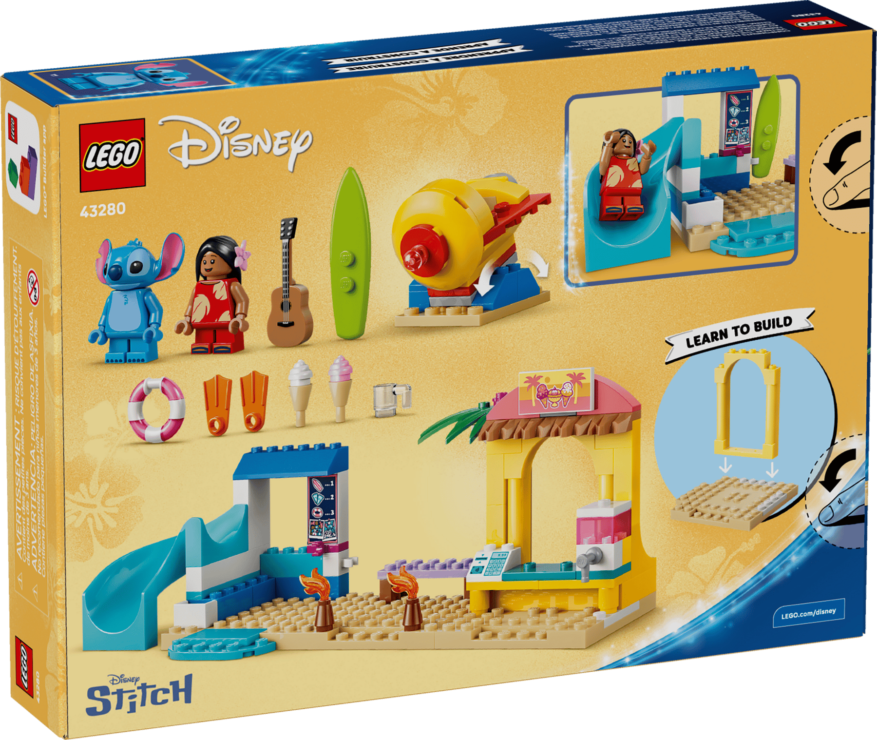 Lego Lego Disney Beach Fun With Lilo & Stitch