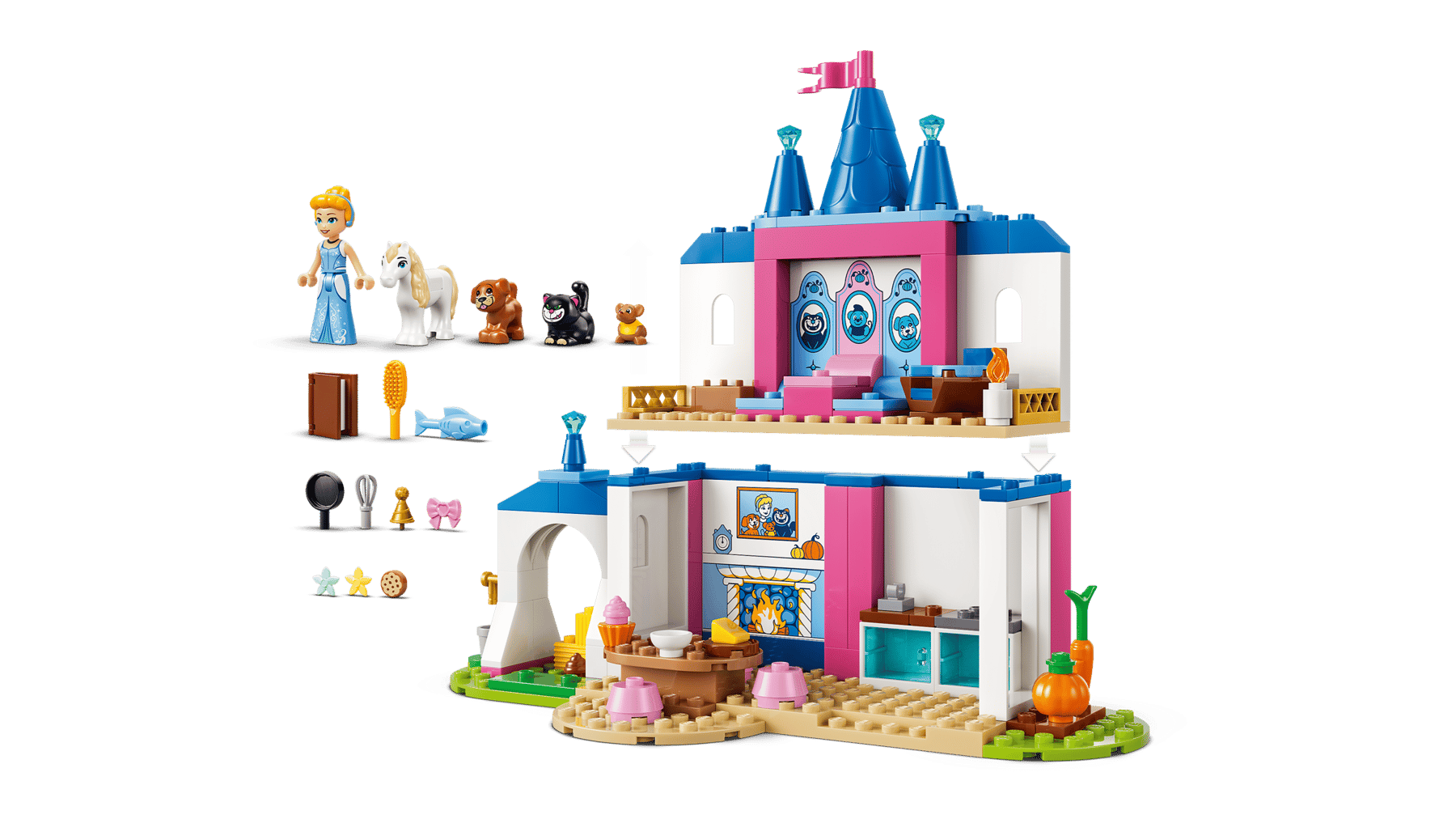 Lego Lego Disney Cinderella Animal Friends Castle
