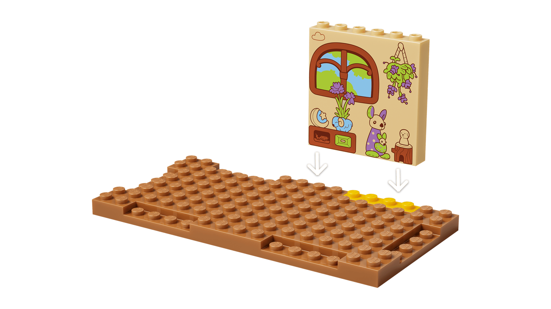Lego Lego Bluey School with Rusty and Bluey