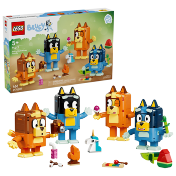 Lego Lego Bluey Brick-Built Bluey Family