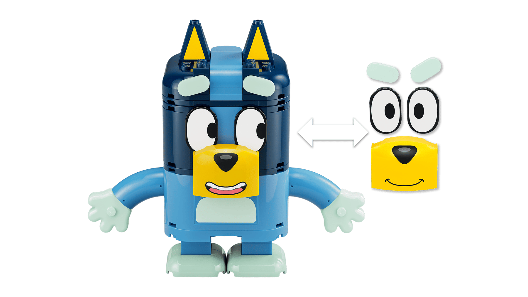Lego Lego Bluey Brick-Built Bluey Family