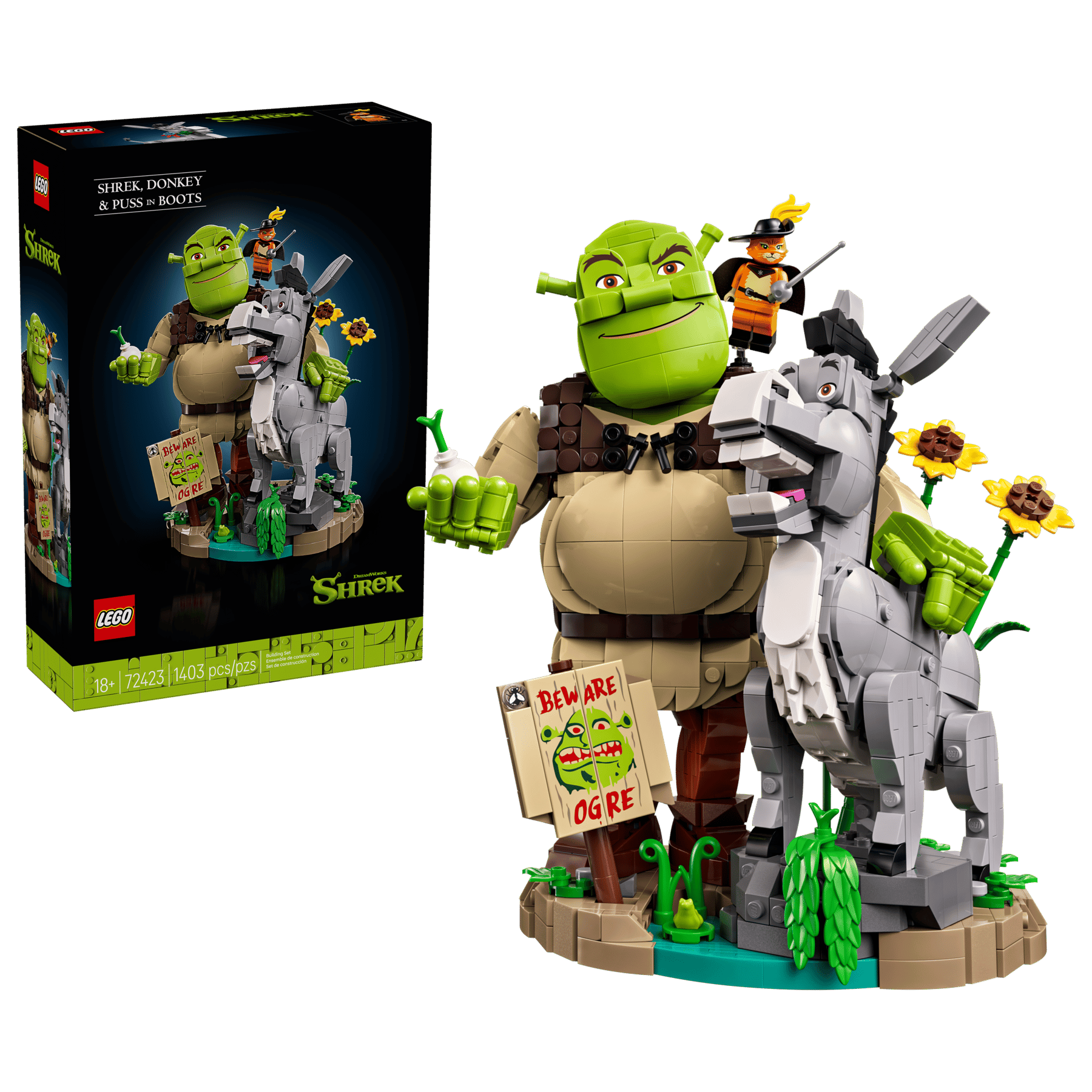 Lego Lego Shrek, Donkey & Puss in Boots