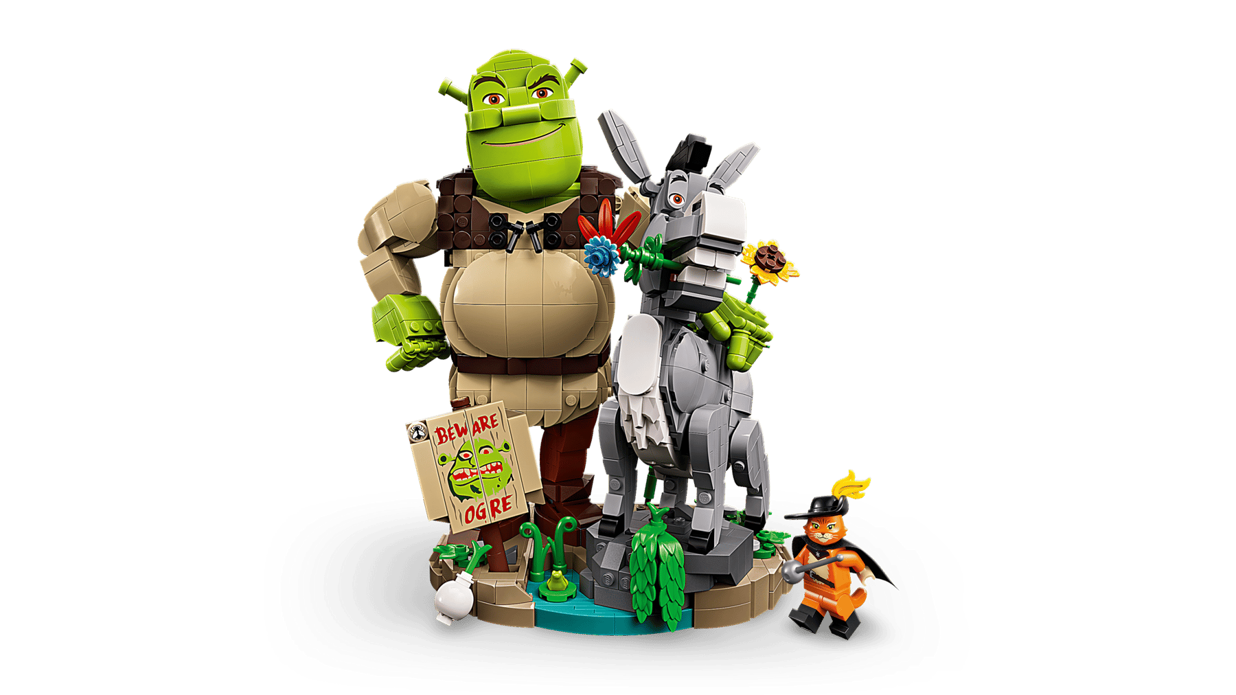 Lego Lego Shrek, Donkey & Puss in Boots