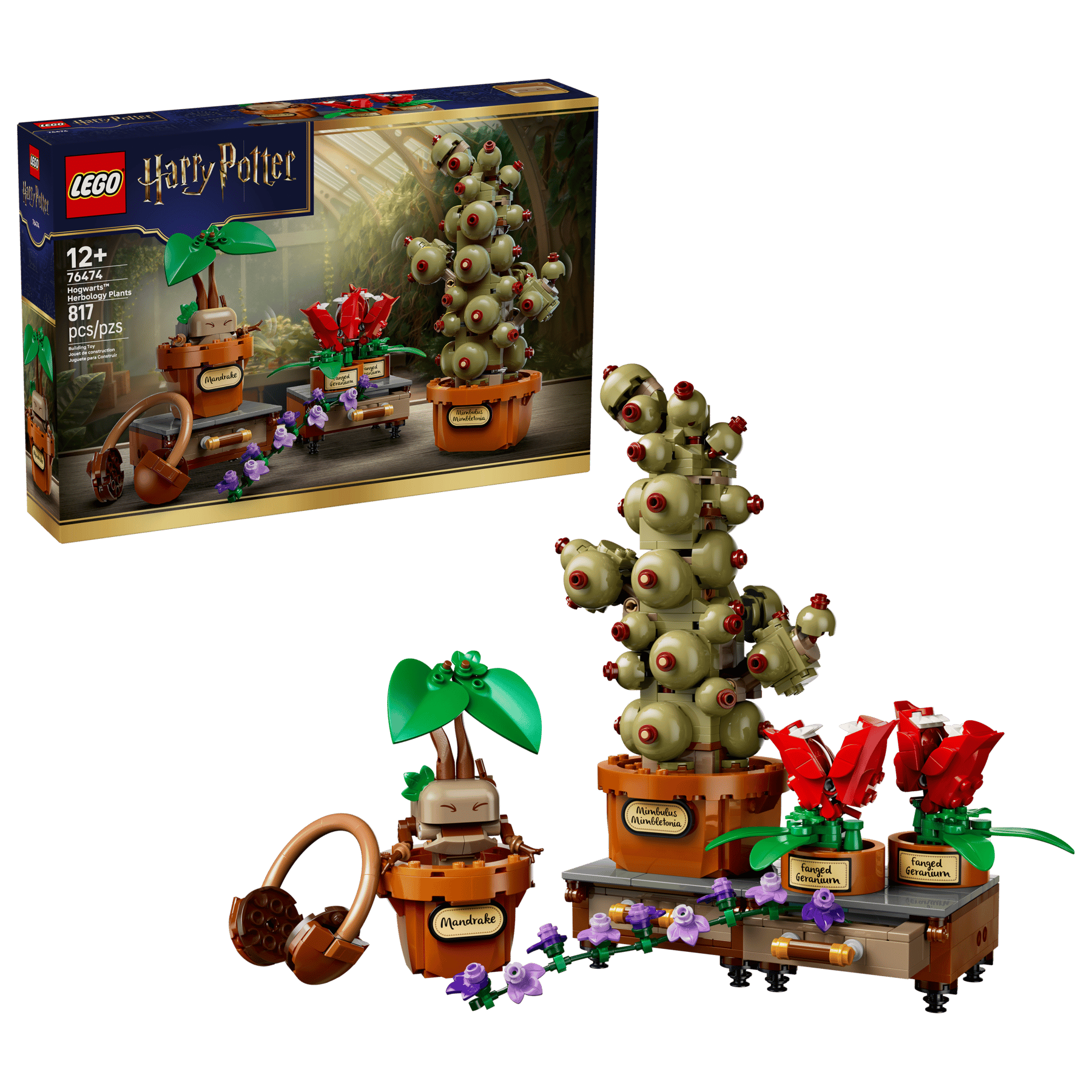 Lego Lego Harry Potter Hogwarts Herbology Plants