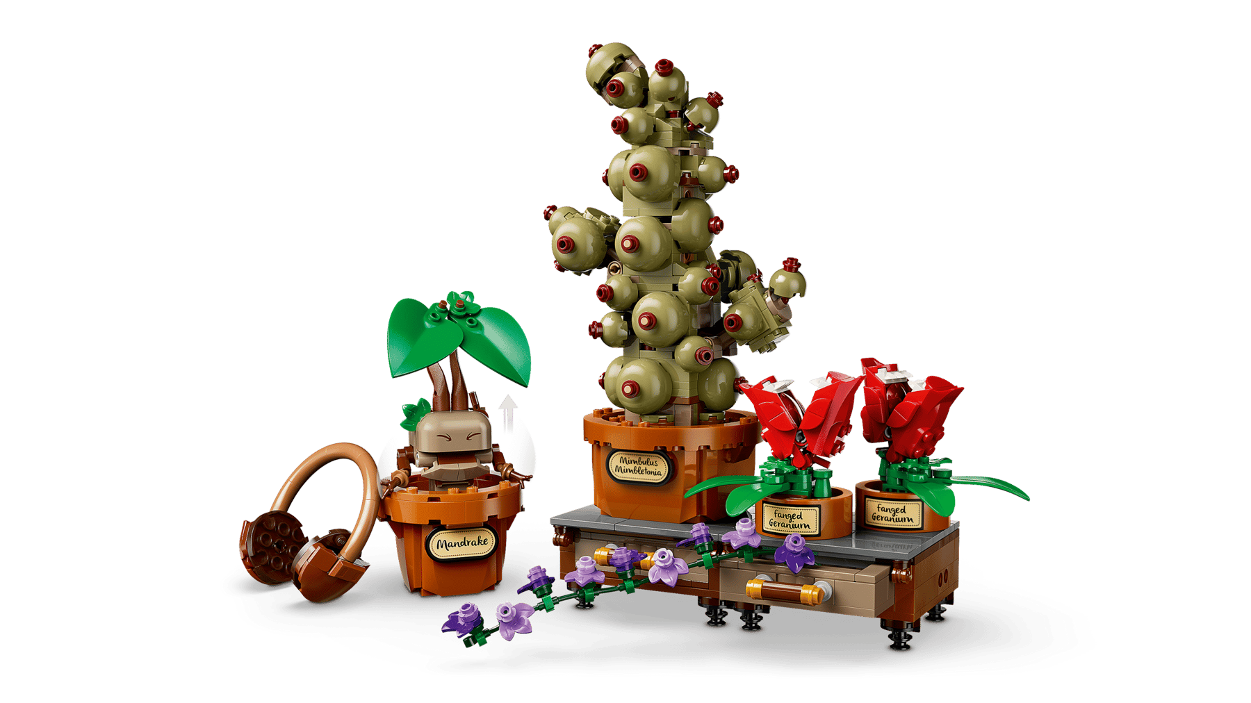 Lego Lego Harry Potter Hogwarts Herbology Plants