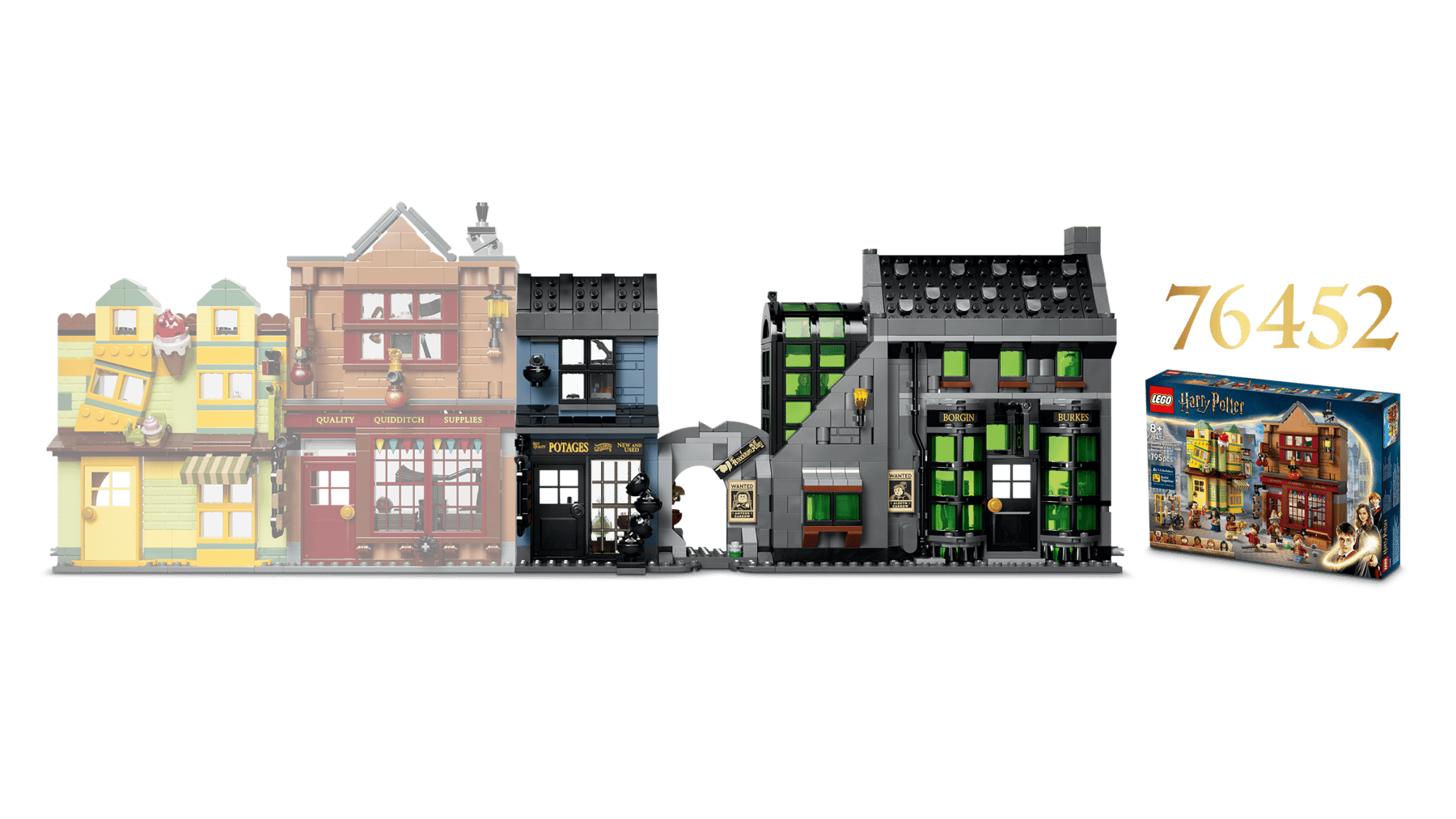 Lego Lego Harry Potter Knockturn Alley Wizarding Shops