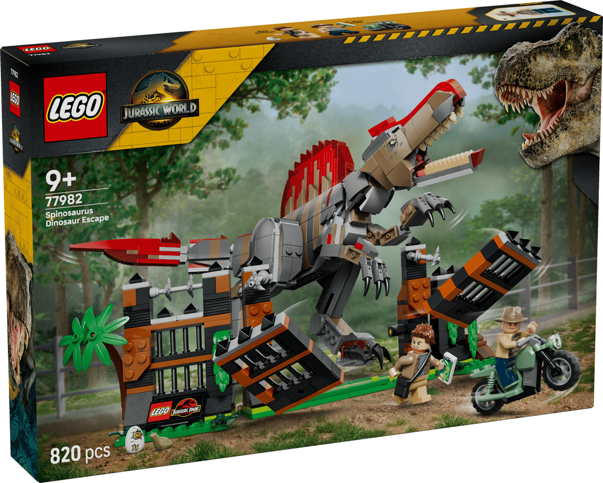Lego Lego Jurassic World Spinosaurus Escape