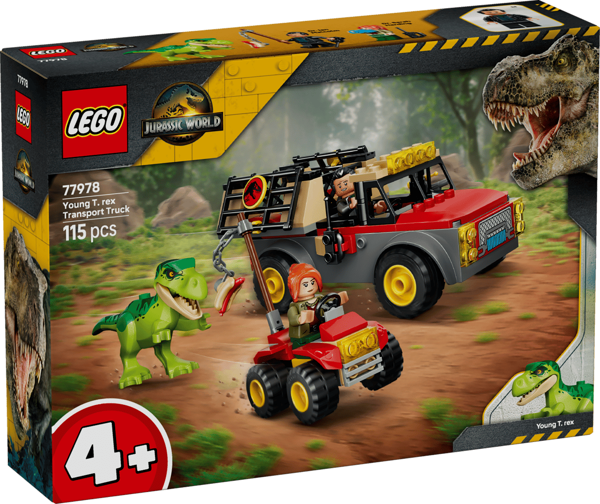 Lego Lego Jurassic World Young T. Rex Transport Truck