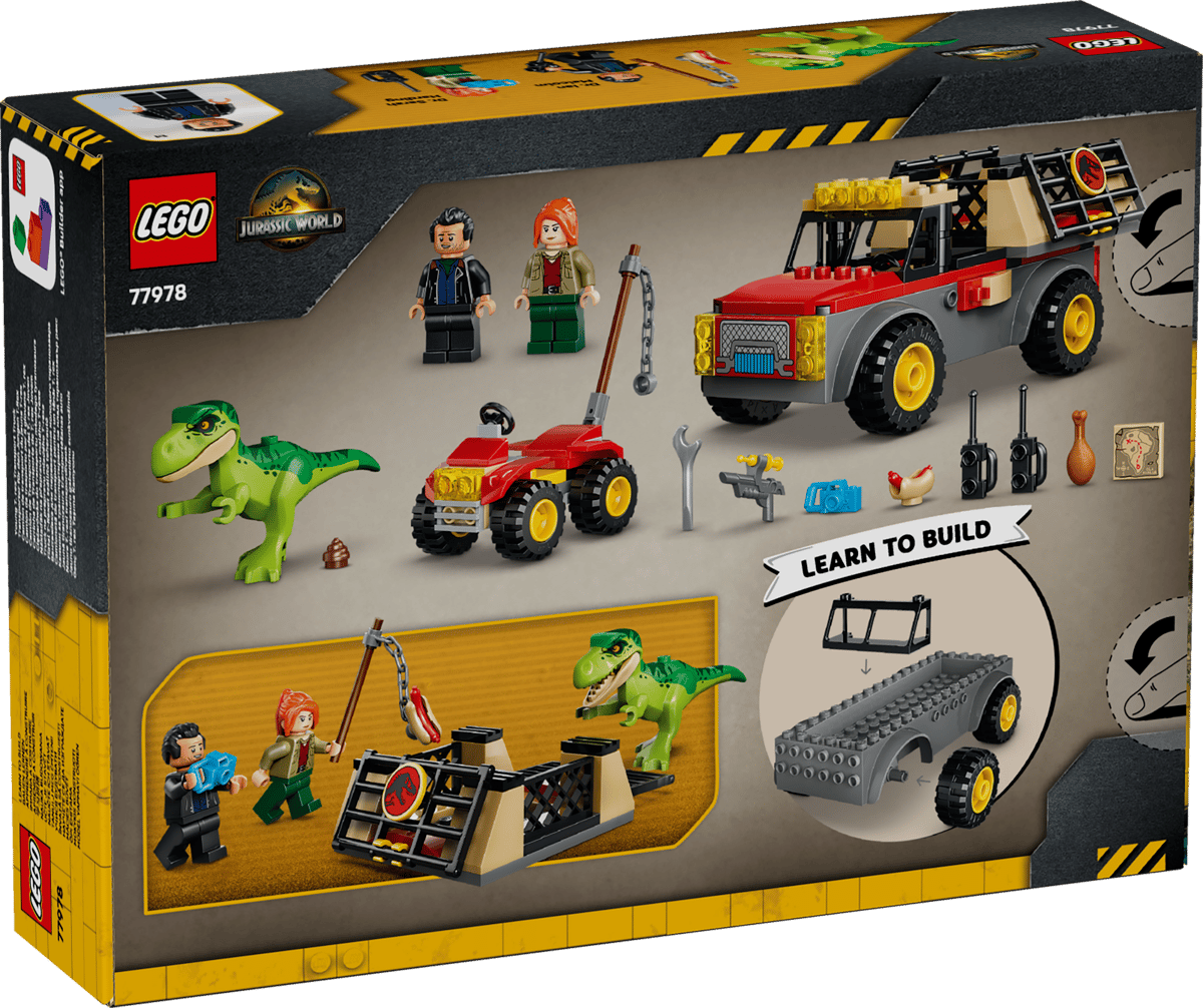 Lego Lego Jurassic World Young T. Rex Transport Truck
