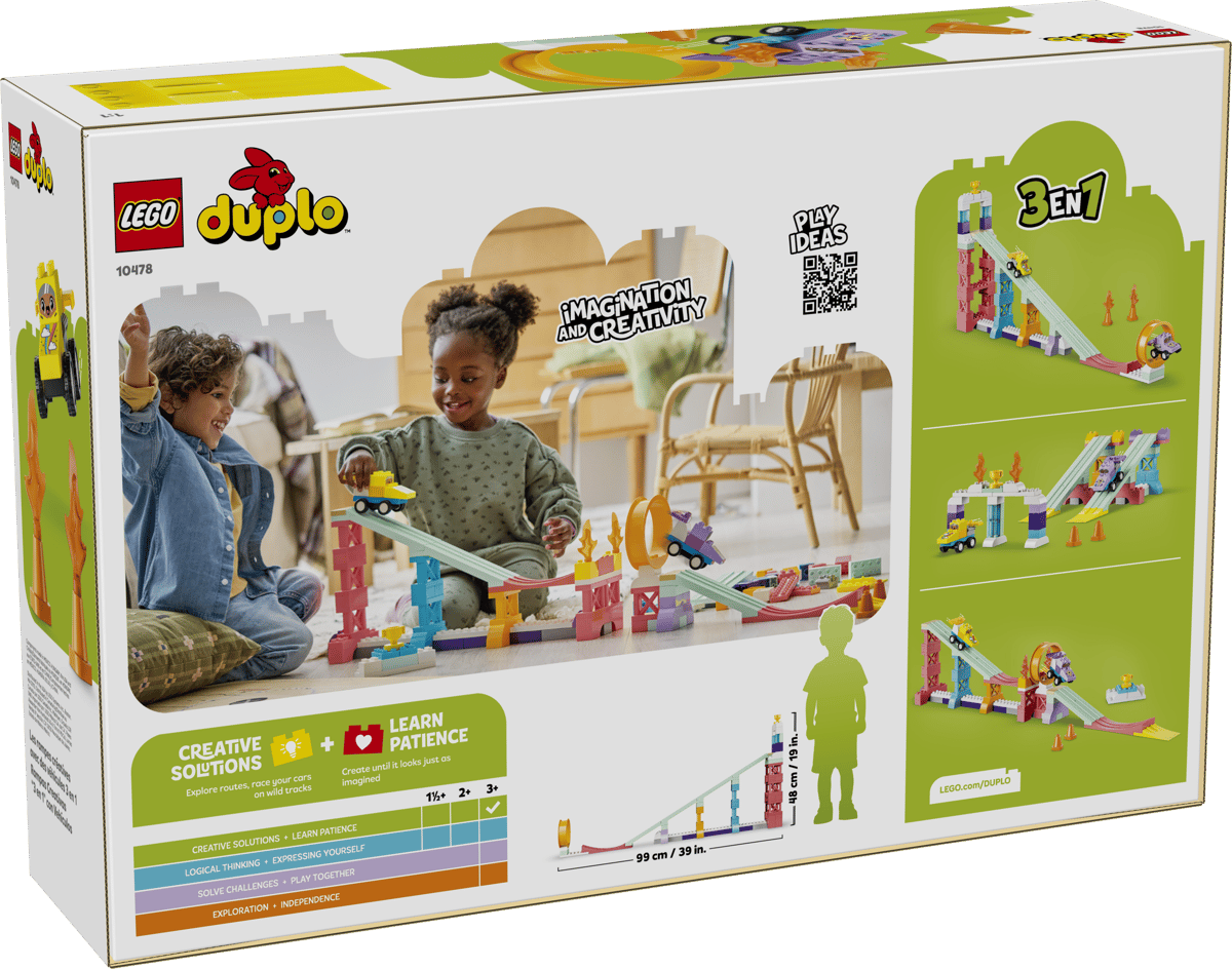 Lego Lego Duplo 3 in 1 Creative Ramps with Vehicles