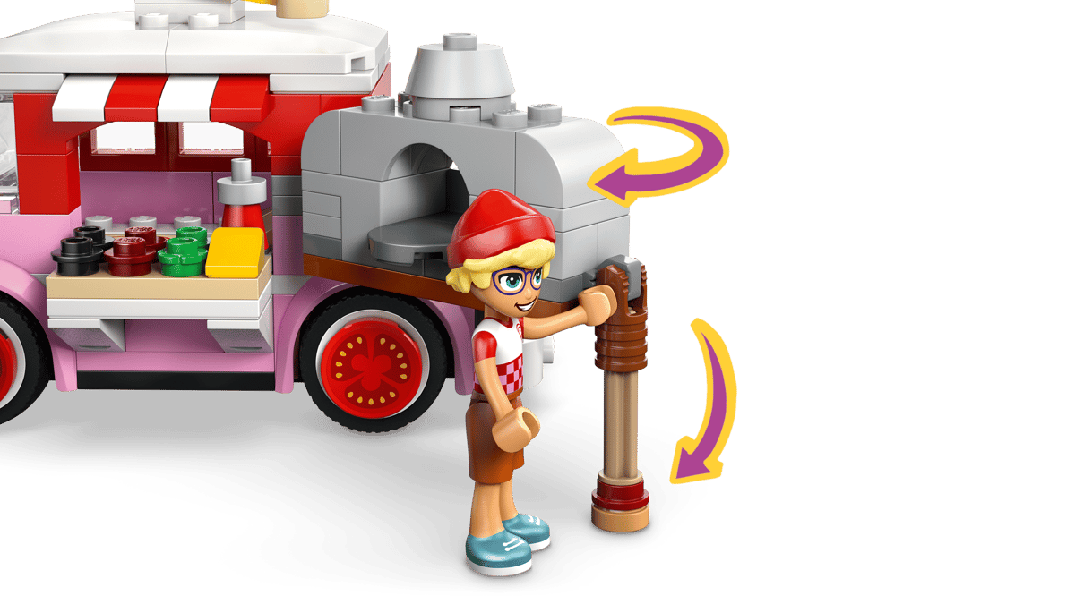 Lego Lego Friends Pizza Truck