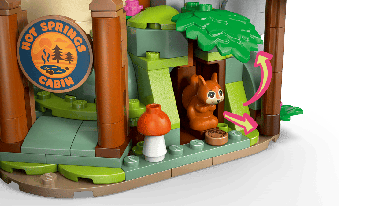 Lego Lego Friends Cozy Fall Forest Cabin