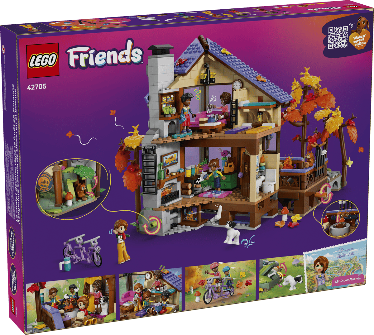 Lego Lego Friends Cozy Fall Forest Cabin