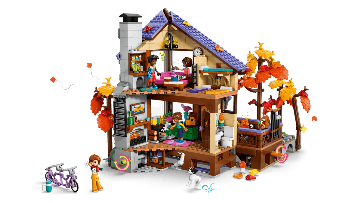 Lego Lego Friends Cozy Fall Forest Cabin