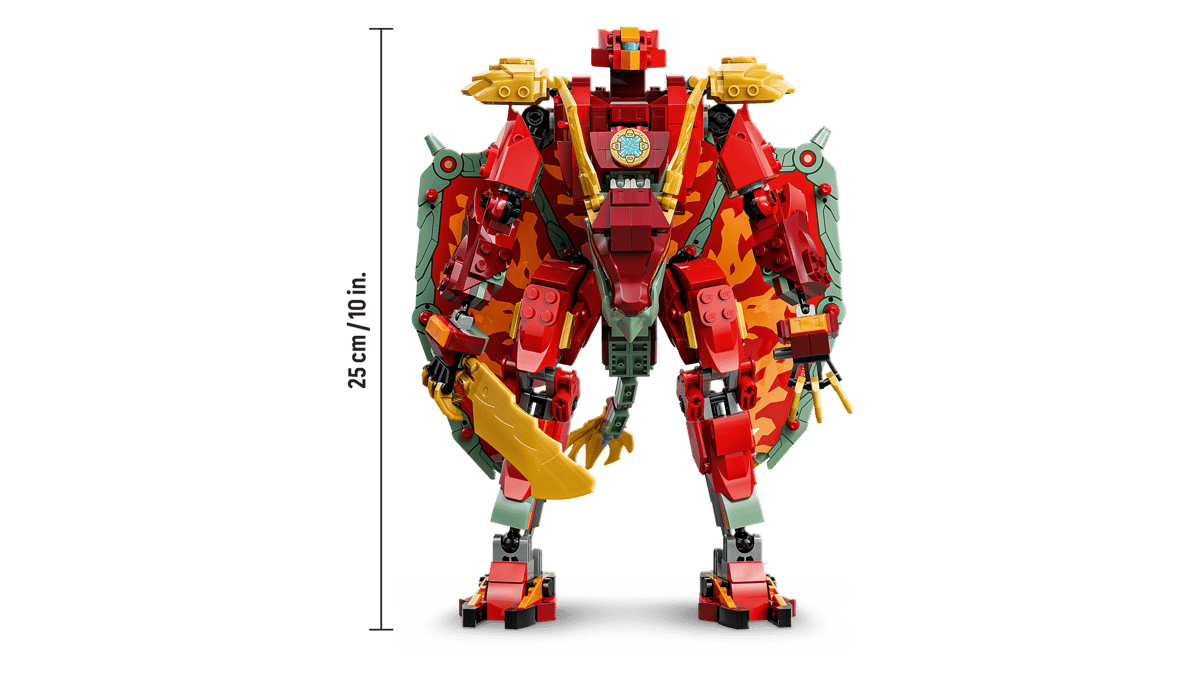 Lego Lego Ninjago Wyldfyre's Transforming Dragon