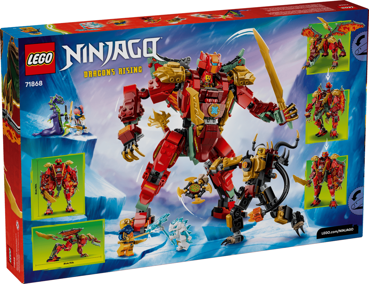 Lego Lego Ninjago Wyldfyre's Transforming Dragon