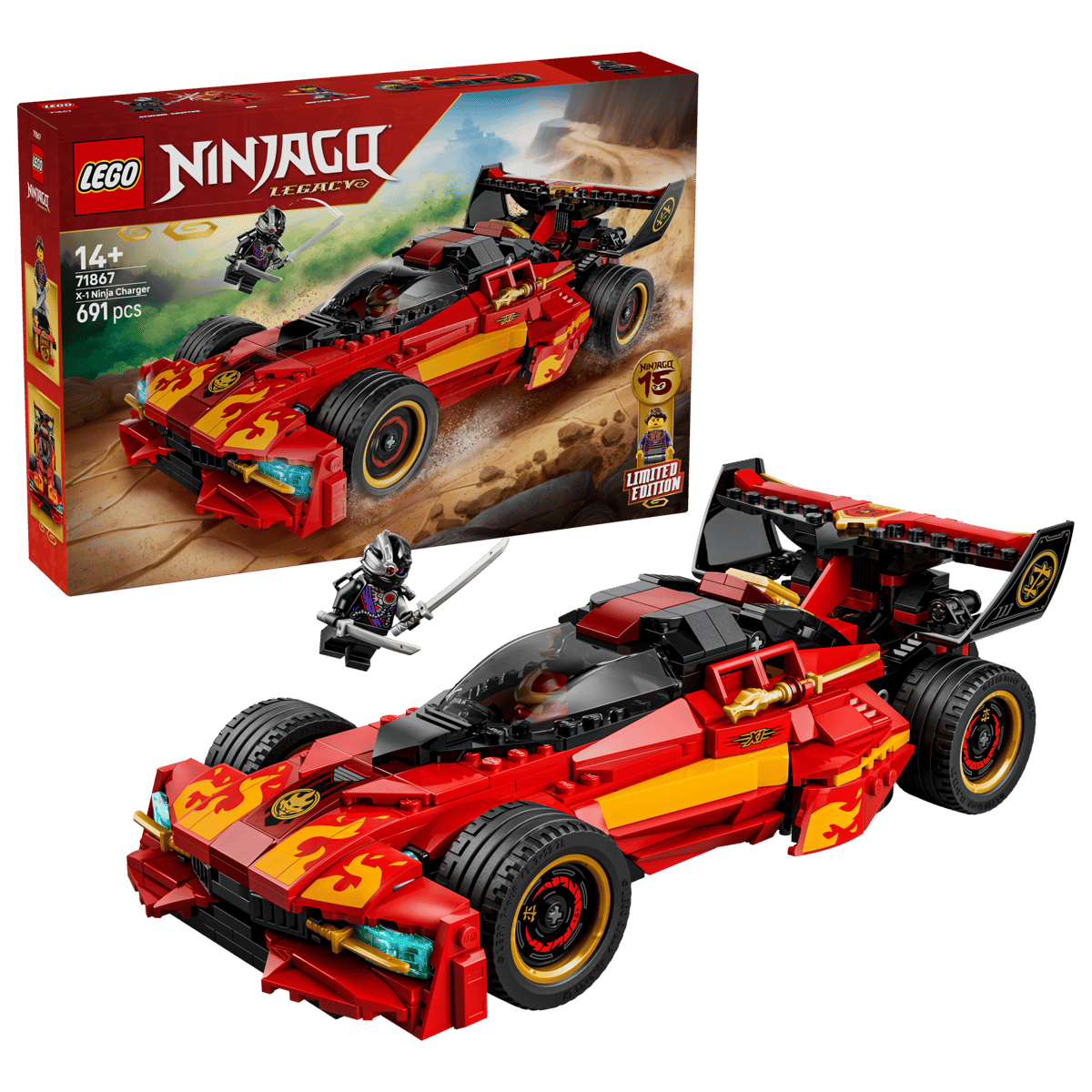 Lego Lego Ninjago X-1 Ninja Charger 15th Anniversary