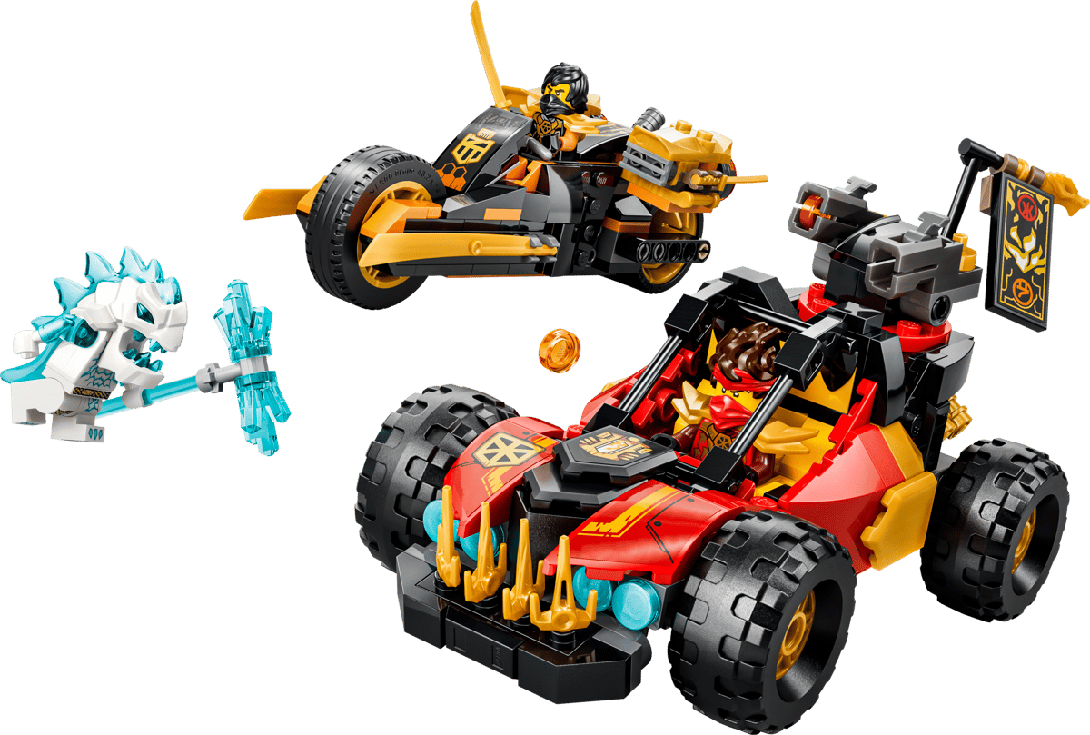 Lego Lego Ninjago Kai and Cole's Combiner Vehicles