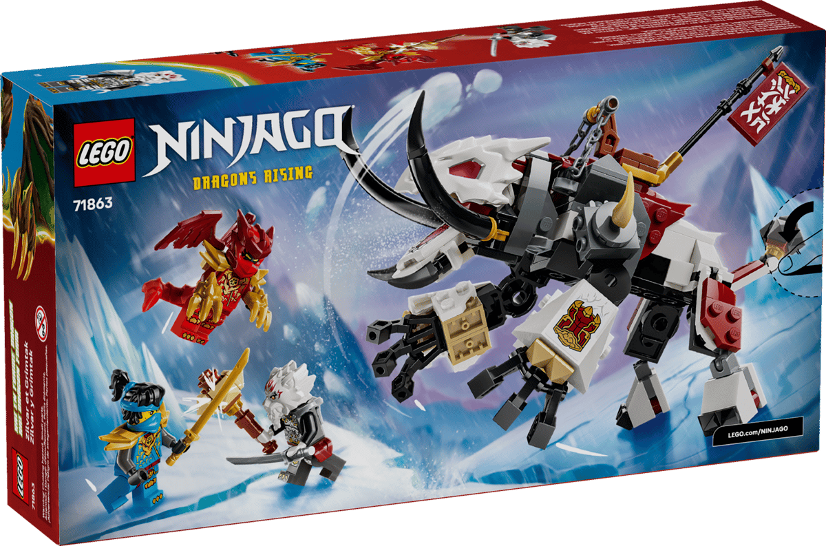 Lego Lego Ninjago Zilvar & Grimtak the Dragon Beast