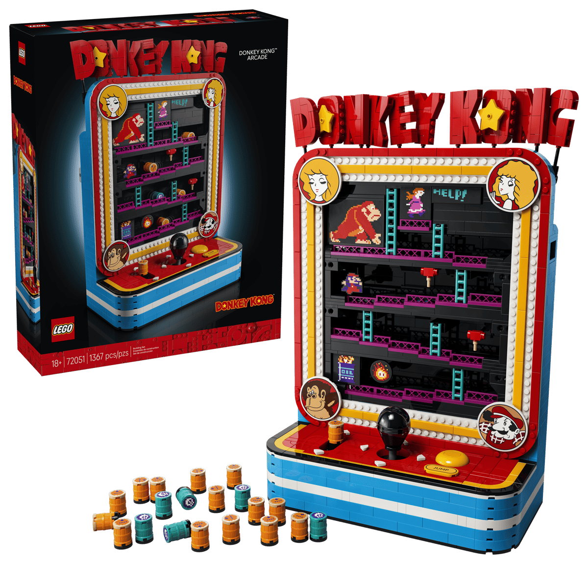 Lego Lego Super Mario Donkey Kong Arcade