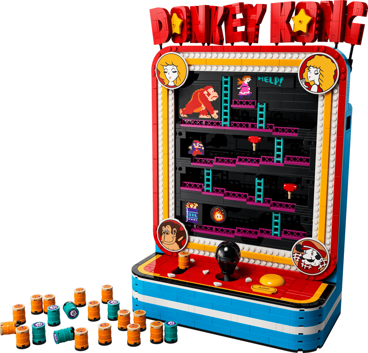 Lego Lego Super Mario Donkey Kong Arcade
